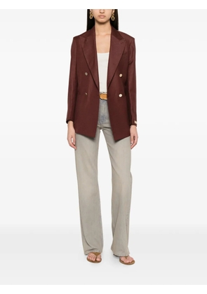 Briglia 1949 double-breasted peaked-lapel blazer - Red