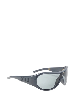 Miu Miu Eyewear logo-debossed sunglasses - Grey