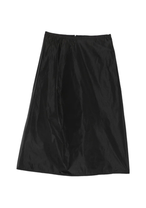 Sofie D'hoore pleated A-line midi skirt - Black