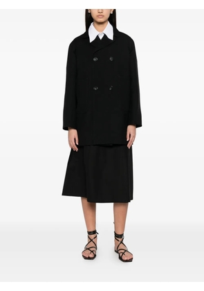 Sofie D'hoore double-breasted notch-lapel coat - Black