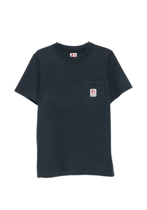 Murphy&Nye logo-patch pocket T-shirt - Blue