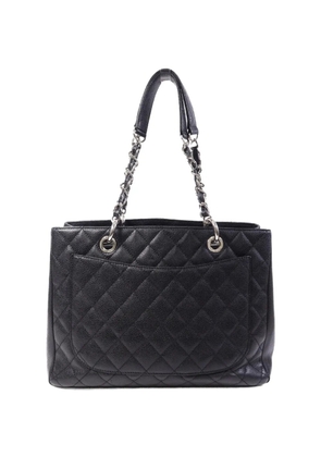 CHANEL Pre-Owned CC quilted tote bag - Black