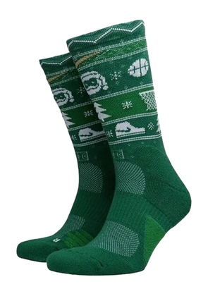 Nike Elite Christmas socks - Green