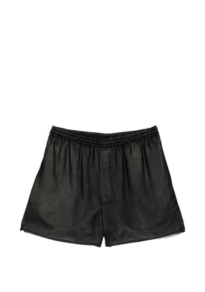 SAPIO elasticated shorts - Black