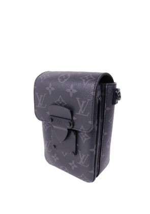 Louis Vuitton Pre-Owned monogram Eclipse S-Lock shoulder bag - Black