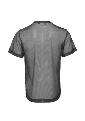 Comme des Garçons Homme Deux mesh short-sleeve T-shirt - Black