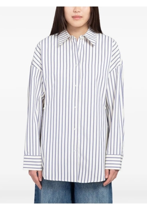 MINIMUM Marley striped shirt - White