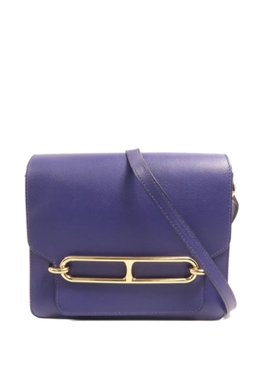 Hermès Pre-Owned Roulis 23 leather shoulder bag - Purple