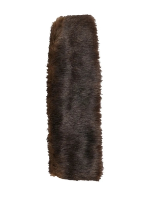 Amomento fluffy hair band - Brown