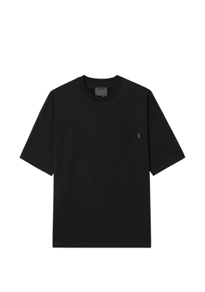 Musium Div. graphic-print embossed-logo T-shirt - Black