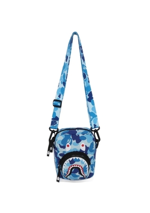 A BATHING APE® ABC Camo Shark messenger bag - Blue