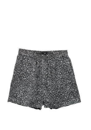 SAPIO dotted shorts - Black