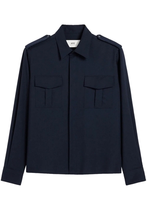 AMI Paris Military shirt - Blue