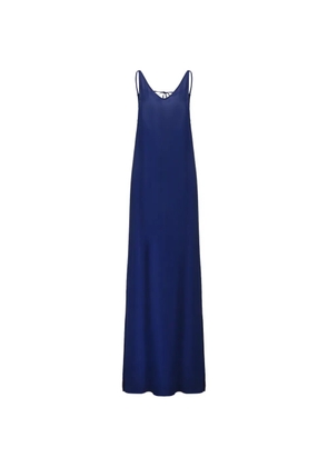 ili node Jada back-tie sleeveless maxi dress - Blue