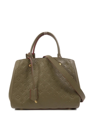 Louis Vuitton Pre-Owned Montaigne MM shoulder bag - Green