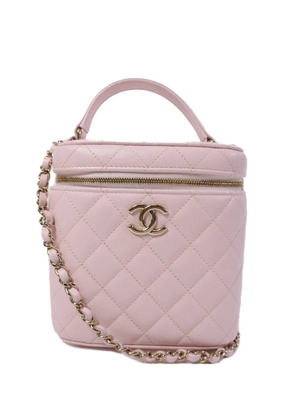 CHANEL Pre-Owned CC quilted shoulder bag - Pink