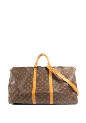 Louis Vuitton Pre-Owned Keepall 55 monogram boston bag - Brown