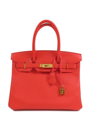 Hermès Pre-Owned 30 Birkin Epsom tote bag - Red