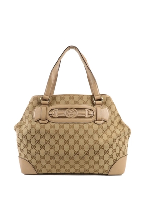 Gucci Pre-Owned GG Horsebit tote bag - Neutrals