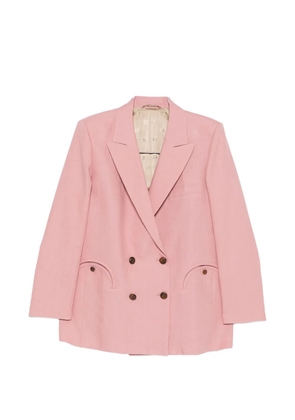 Blazé Milano double-breasted blazer - Pink
