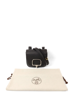 Hermès Pre-Owned Della Cavalleria Epsom shoulder bag - Black