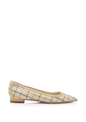 Manolo Blahnik Filotas check-pattern pumps - Neutrals
