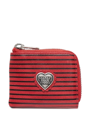 Marge Sherwood x Peanuts charm-detail coin purse - Red