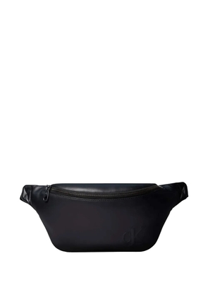 Calvin Klein logo-debossed belt bag - Black