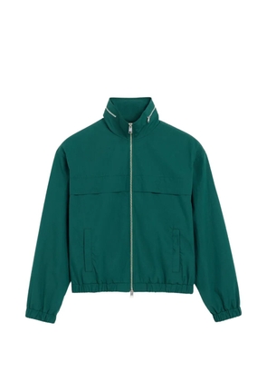 AMI Paris cotton and nylon canvas windbreaker - Green
