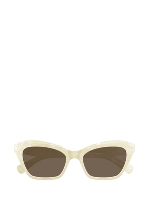 VALENTINO GARAVANI EYEWEAR VLogo cat-eye sunglasses - Neutrals