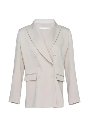 Club21 Collection Bianca double-breasted jacket - Neutrals