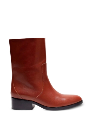 3.1 Phillip Lim Lucien zip boots - Brown