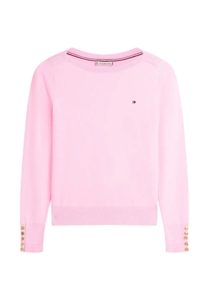 Tommy Hilfiger boat-neck sweater - Pink