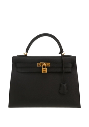 Hermès Pre-Owned 2016 Kelly 32 leather handbag - Black