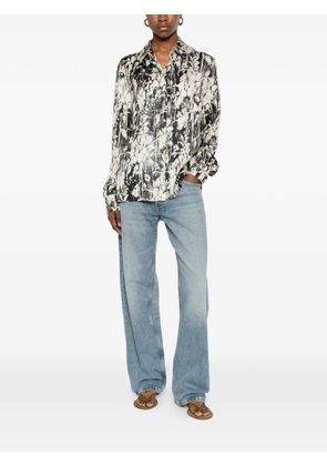 PT Torino abstract-print long-sleeve shirt - Neutrals