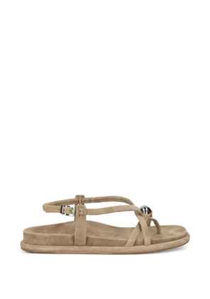 Kennel & Schmenger Aily embellished-detail crossover-strap sandals - Neutrals