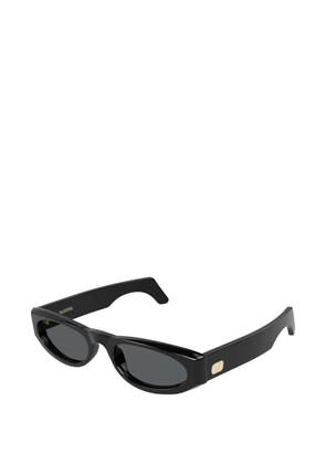 VALENTINO GARAVANI EYEWEAR VLogo geometric-frame sunglasses - Black