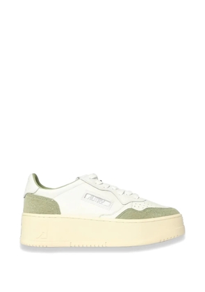 Autry Medalist platform sneakers - White