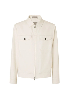 Corneliani zip-up pocket-detail jacket - Neutrals