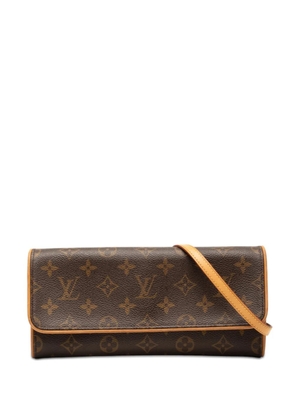Louis Vuitton Pre-Owned 1999 Monogram Pochette Twin GM crossbody bag - Brown