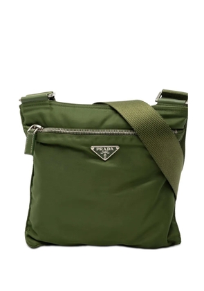 Prada Pre-Owned 2013-2026 Tessuto Zip Top crossbody bag - Green