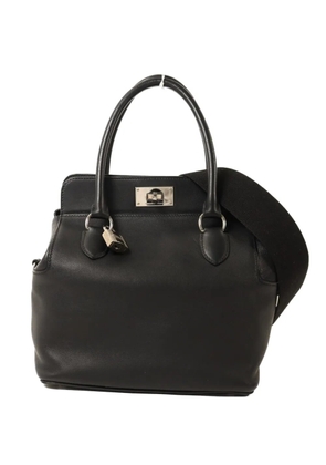 Hermès Pre-Owned 2015 Tool Box tote bag - Black