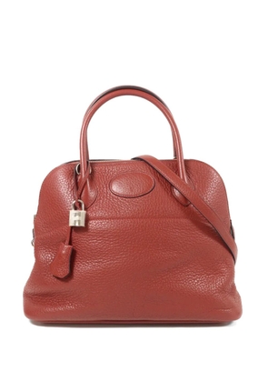 Hermès Pre-Owned Bolide 31 leather tote bag - Red
