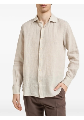 MC2 Saint Barth Pamplona long-sleeve button-up shirt - Neutrals
