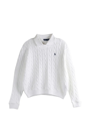 Polo Ralph Lauren cable-knit sweater - White
