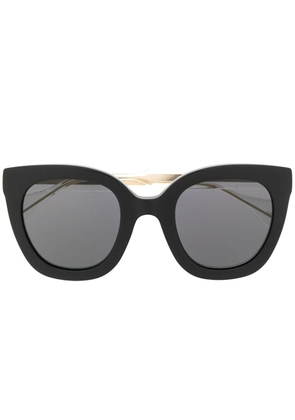 Gucci Eyewear oversized cat eye sunglasses - Black