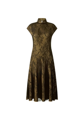 Shanghai Tang Tang midi dress - Green