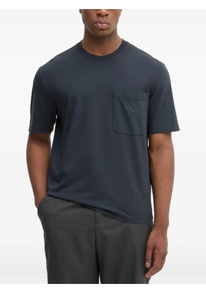 Armani Exchange pocket crewneck T-shirt - Blue