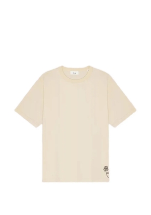 NN07 Jett clover-print T-shirt - Neutrals