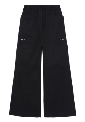 3.1 Phillip Lim wide-leg cotton trousers - Black